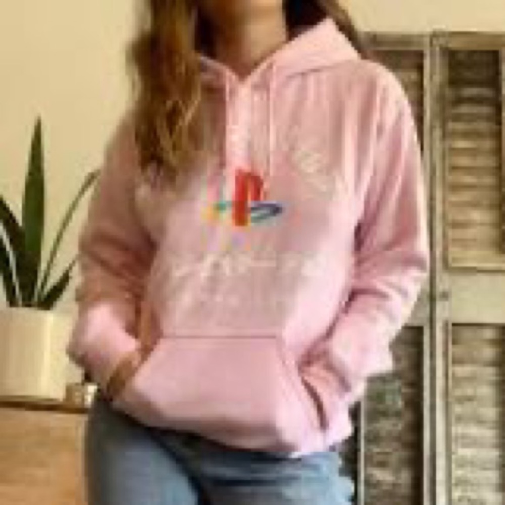 PlayStation pink Japan 1994 hoodie